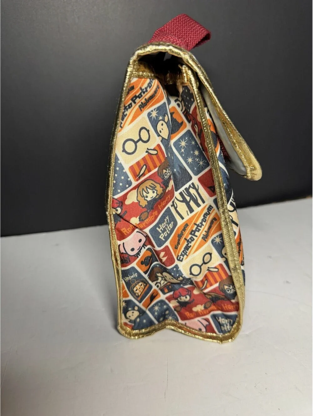 Harry Potter Lunch Bag - School Bag Roll Up Compact